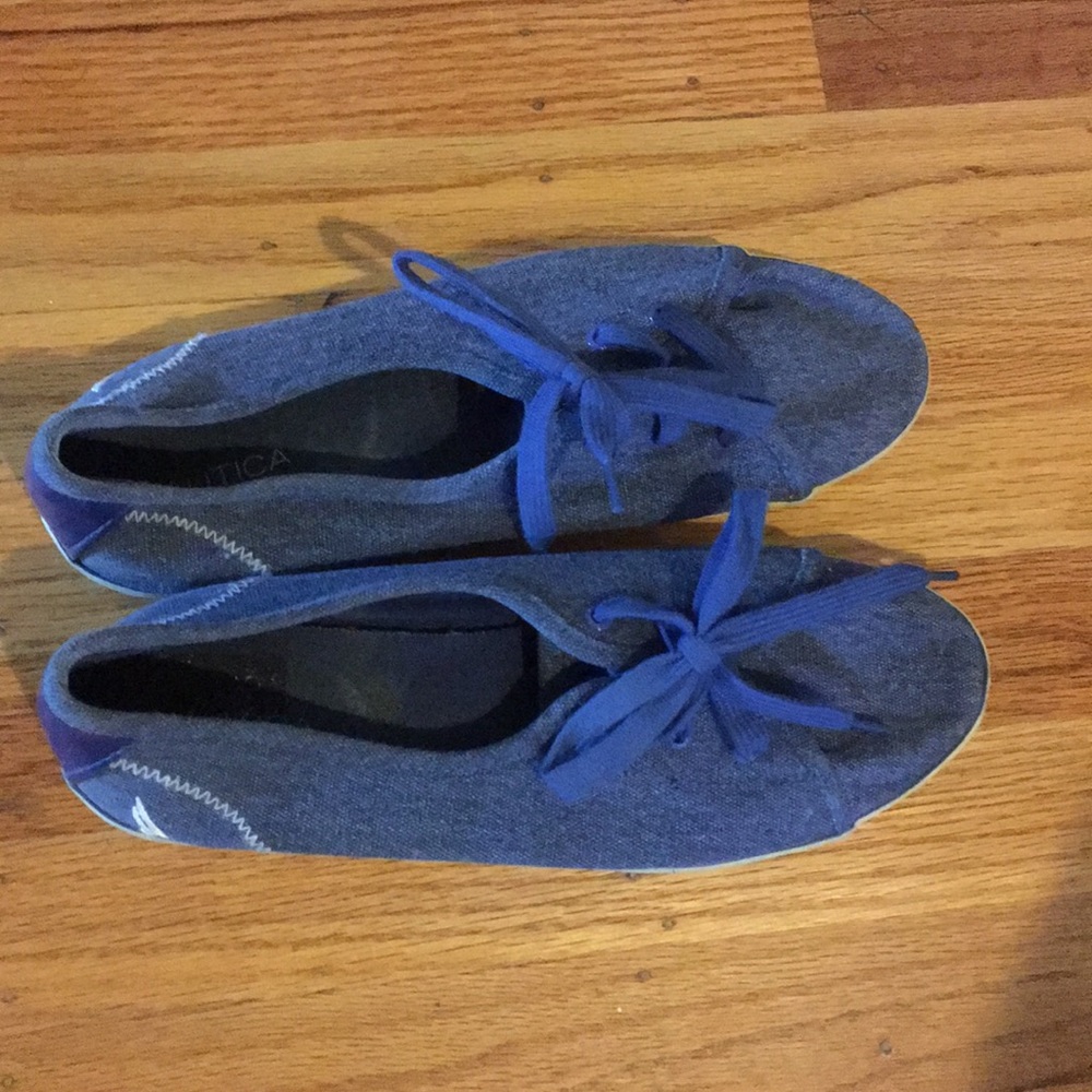 Nautica beach shoes.